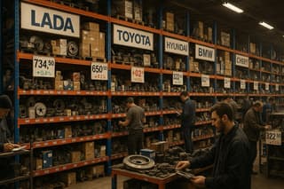 Los precios de las autopartes en Rusia han disminuido, el mercado de piezas secundarias y no originales está creciendo
