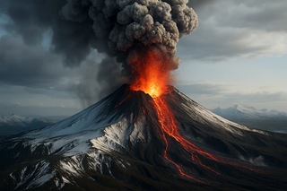 Científicos rusos desarrollan un modelo tridimensional del volcán Pavlova en Alaska