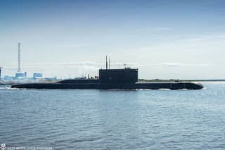 Secret Special Purpose Submarine "Sarov" удалось снять на фото