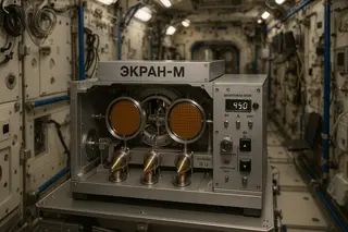 La instalación rusa "Ekran-M" para la síntesis de semiconductores es entregada a la ISS