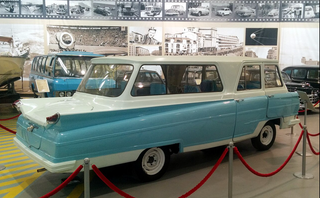 A la venta un autobús "Start" basado en el GAZ-21 "Volga": el mismo en el que Nina se iba de Shúrik en "La prisionera del Cáucaso"