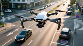La policía de tráfico quiere utilizar drones para el registro automático de infracciones de tráfico