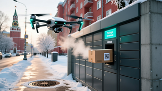 Bespilot Pechkin: en Rusia han comenzado a trabajar en terminales de paquetería para recibir paquetes con drones