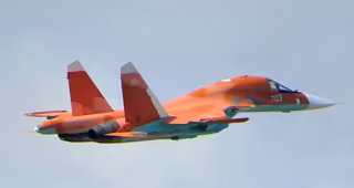 Footage of the new Su-34E fighter for Algeria has appeared