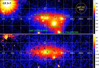 El telescopio ART-XC permitió estudiar el centro de la Galaxia en rayos X