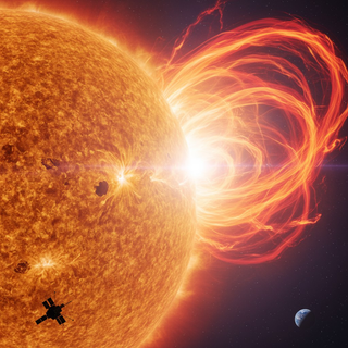 M-class flare registered on the Sun this morning