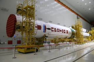 "Proton" Prepares for Launch at Baikonur