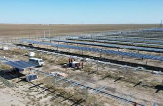 Construction of a new 60 MW "Hevel" solar power plant is nearing completion in Dagestan