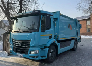 El silencioso camión de basura eléctrico de KamAZ superó las pruebas de dos semanas en Irkutsk