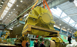 Sevmash fabricó y envió el tercer cojinete para el rompehielos atómico del proyecto 22220 "Leningrado"