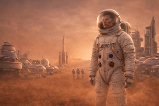 What People on Mars Will Be Like: Taller Than 2 Meters, Weaker, and with New Vision