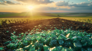 El glauconita aumentó el rendimiento del trigo de primavera en un 28%