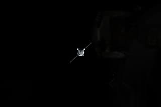 Cosmonauta ruso muestra imágenes únicas del acercamiento de la nave espacial "Progress MS-34" a la ISS