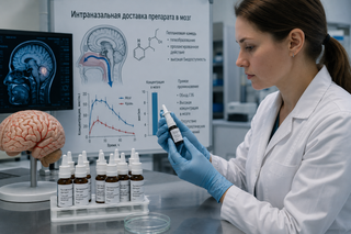 Desarrollan en la Universidad Sechenov un sistema para administrar medicamentos contra el cáncer cerebral a través de la nariz