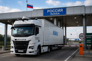 KAMAZ unmanned trucks to cross the border for the first time: the trip is scheduled for May 28