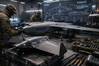 Дроны «Луна» и «Кощей» тестируют российские военные: отказоустойчивость и грузоподъёмность до 11 кг