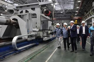 Penzadieselmash launched 24 machines and began production of a line of radial turbochargers