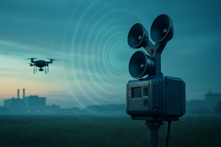 El detector acústico del EMERCOM aprendió a escuchar drones a 7 km, que el radar no ve