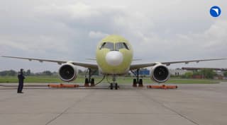 «Яковлев» показал видео отработки ПД-14 на серийном МС-21-310 без неба