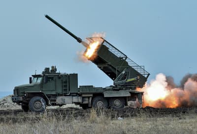 BM TOS-1A "Solncepek"