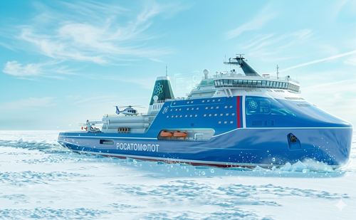 rompehielos nuclear "Rossiya"