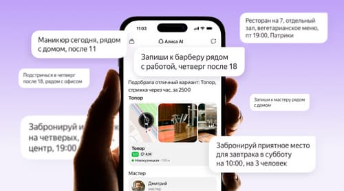 Alisa AI application interface