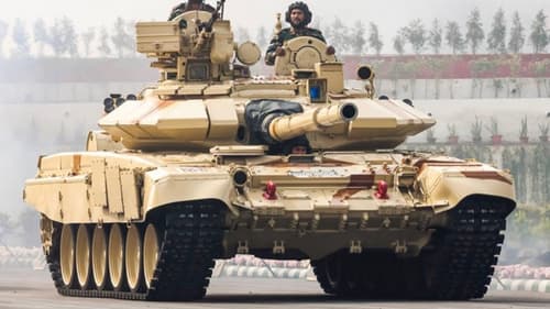 T-90S tank of the Indian Army