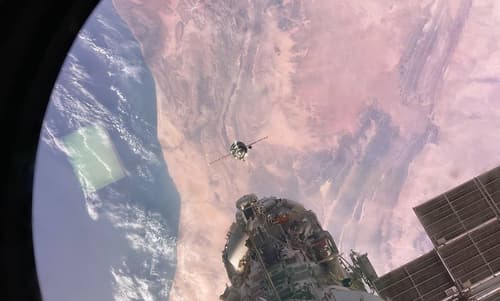 «Союз МС-29» на подлёте к МКС