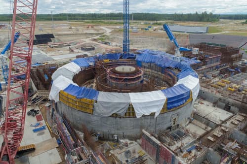 Стройплощадка ЛАЭС-2