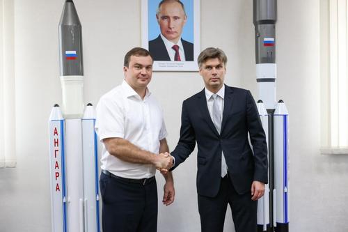 Vitaly Khotsenko and Dmitry Bakanov