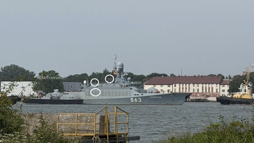 МРК «Серпухов» с защитными сооружениями