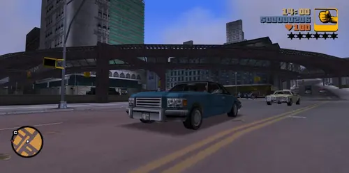 Captura de pantalla del juego GTA III
