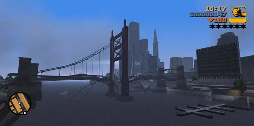 Captura de pantalla del juego GTA III