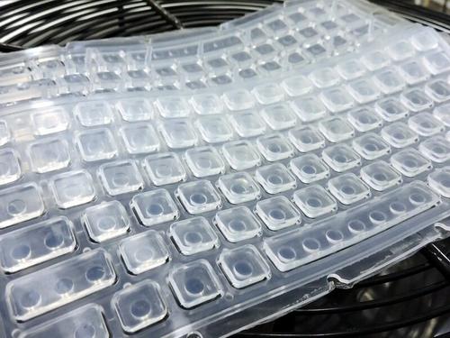 Silicone membrane keyboard