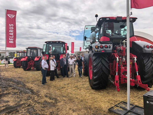 BELARUS tractors at the Russian Open Plowing Championship in Stavropol Krai