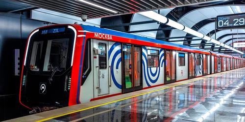Moscow Metro train