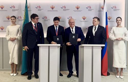 Подписание соглашение между Росатомом и Агентством Республики Казахстан по атомной энергии о строительстве АЭС «Балхаш»