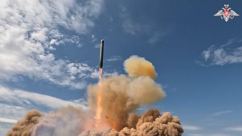 Пуск РС-28 «Сармат»