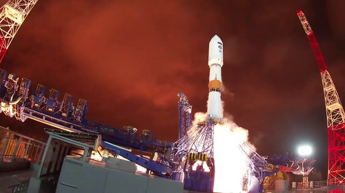 Launch of the "Soyuz-2.1b" launch vehicle