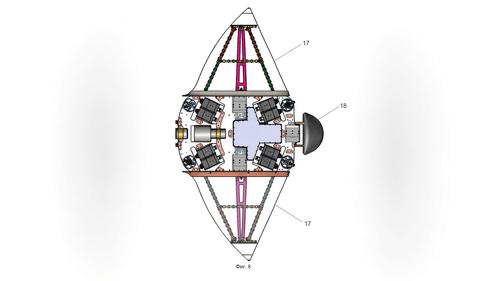 Underwater robot SPbGMTU (drawings)