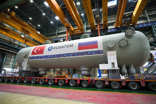 Separator-superheater for the steam turbine unit of the Akkuyu NPP under construction