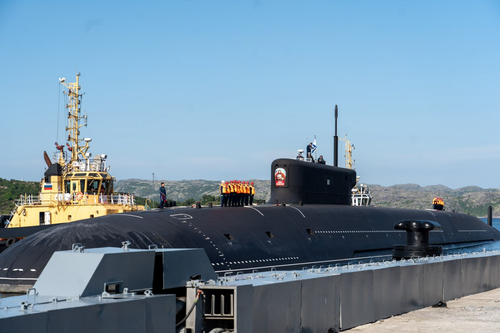 Nuclear submarine "Knyaz Pozharsky" of project 955A "Borei-A"