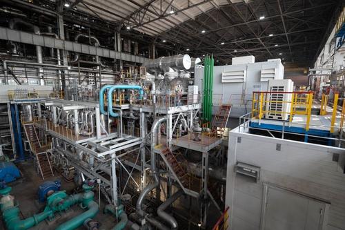 Modernized turbine unit No. 13