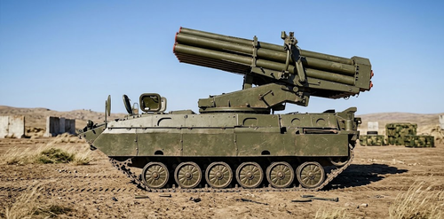 220-mm "Uragan" moved to tracks: unusual BMP-2D shown in Afghanistan