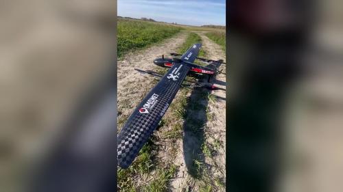 Russia launched a dedicated route for drones for the first time