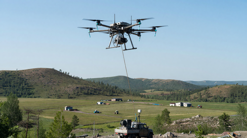MTS tethered drones will provide LTE for 15 km for three days