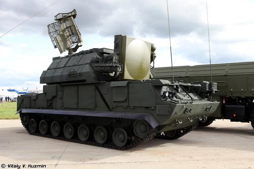 Боевая машина 9А331 ЗРК «Тор-М1»