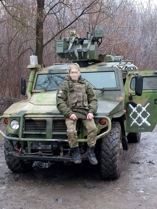 Tigr-M with the Arbalet combat module