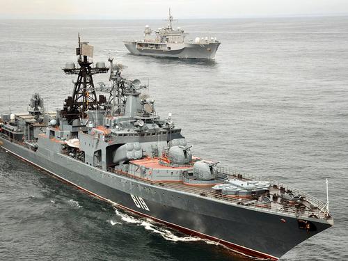 Large anti-submarine ship "Severomorsk" 
