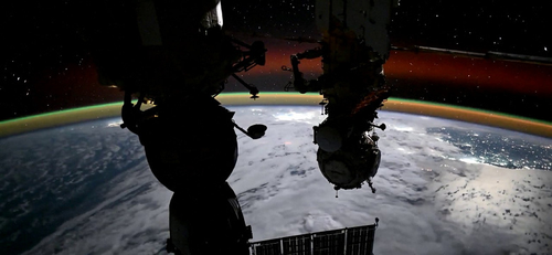 Aurora Borealis from the ISS